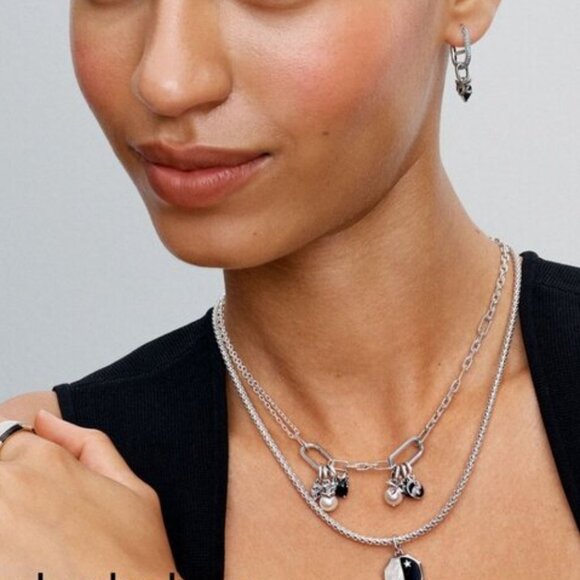 Pandora Pearl & Arrows Mini Dangle Charm - Picture 4 of 5